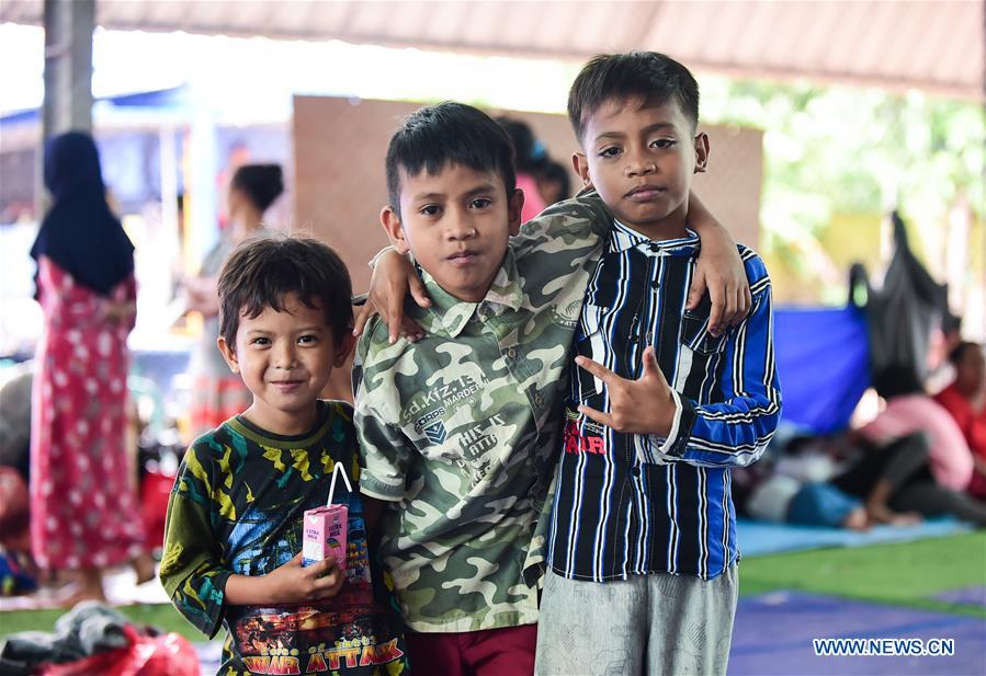 INDONESIA-BANTEN-TSUNAMI-TEMPORARY SHELTER