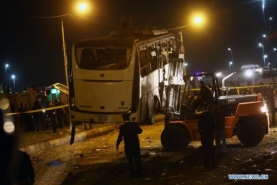 EGYPT-GIZA-BUS BLAST