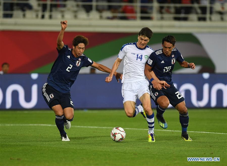 (SP)UAE-AL AIN-SOCCER-AFC ASIAN CUP 2019-GROUP F-JAPAN VS UZBEKISTAN