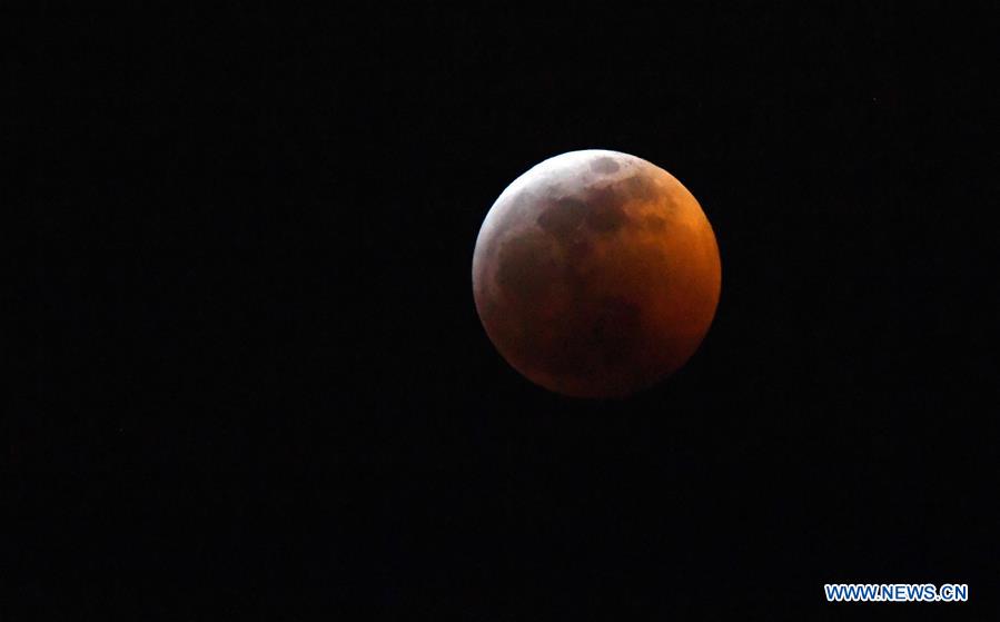 U.S.-NEW YORK-TOTAL LUNAR ECLIPSE