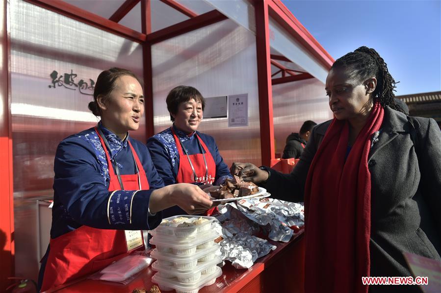 (InPalaceMuseum)CHINA-BEIJING-THE FORBIDDEN CITY-SPRING FESTIVAL CELEBRATION-FAIR (CN)