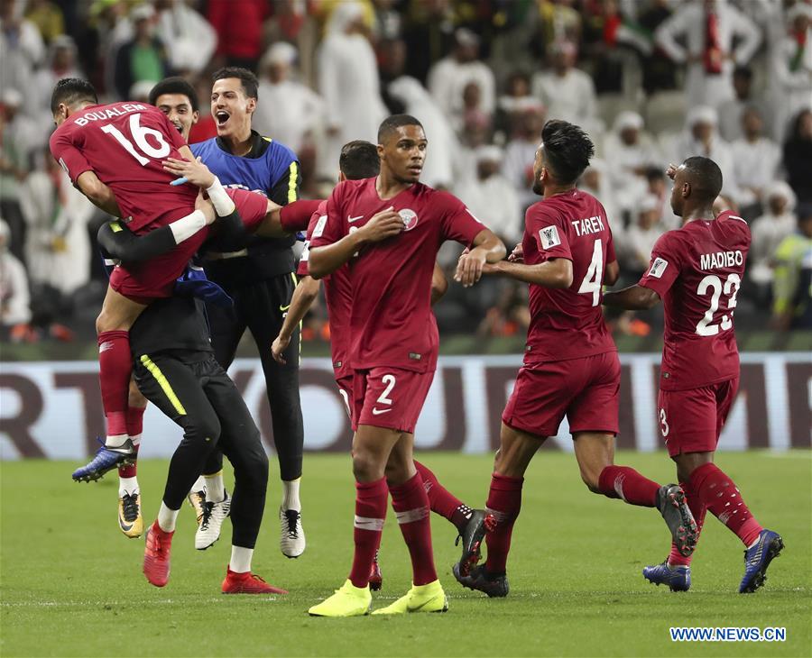 (SP)UAE-ABU DHABI-SOCCER-AFC ASIAN CUP 2019-SEMIFINAL-UAE VS QAT