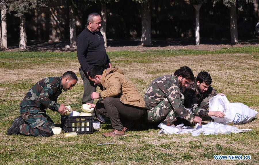 SYRIA-DAMASCUS-CONFISCATED DRUGS