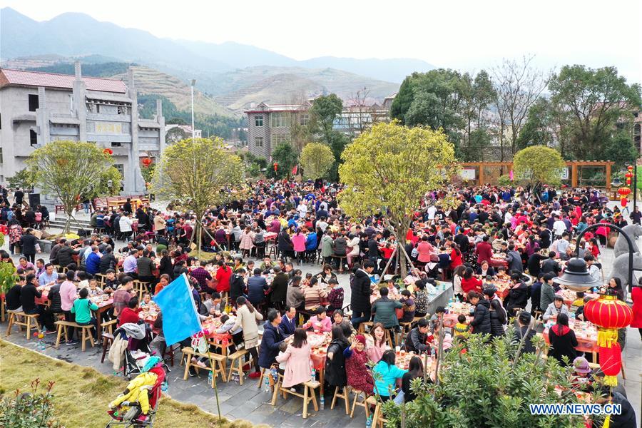 #CHINA-PINGXIANG-SPRING FESTIVAL-BANQUET (CN)