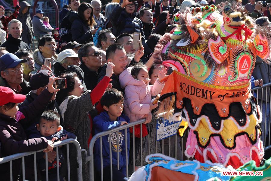 U.S.-SAN FRANCISCO-CHINESE LUNAR NEW YEAR-CELEBRATIONS