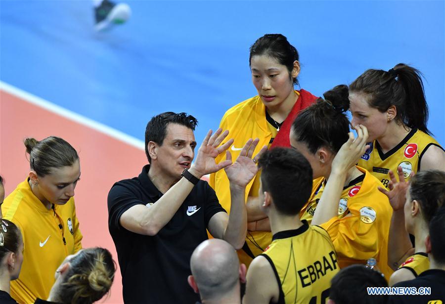 (SP)TURKEY-ISTANBUL-VOLLEYBALL-2019 WOMEN'S CHAMPIONS LEAGUE