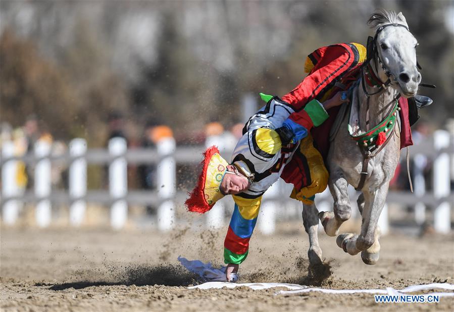 (InTibet) CHINA-TIBET-HORSE (CN)