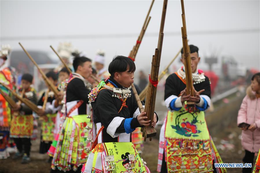 #CHINA-GUIZHOU-MIAO ETHNIC GROUP-TIAOYUE (CN)