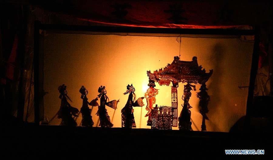 #CHINA-GANSU-DINGXI-SPRING FESTIVAL-SHADOW PUPPETRY (CN)