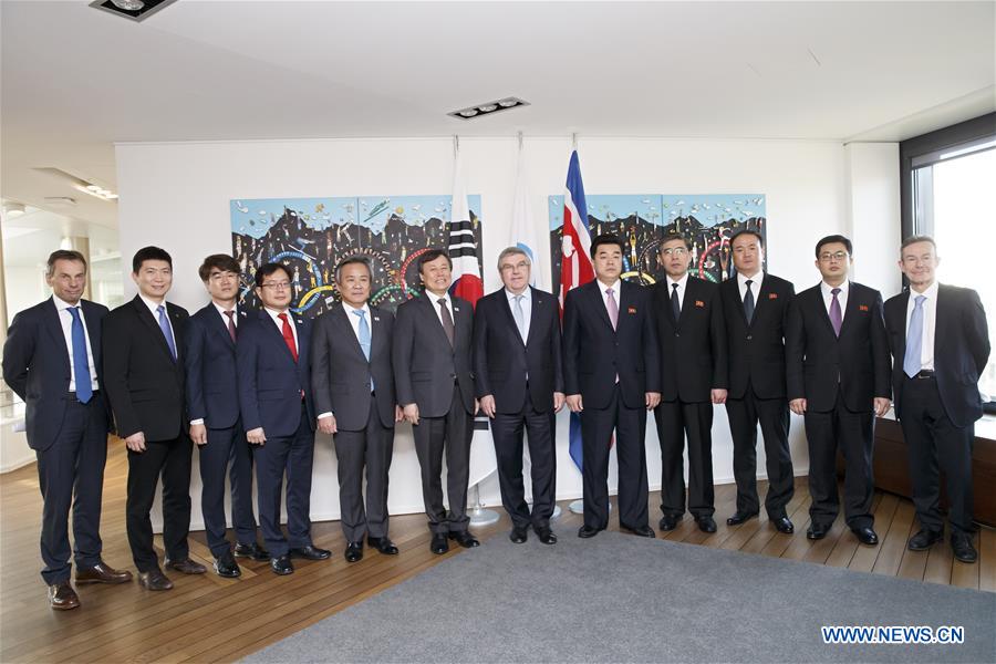 (SP)SWITZERLAND-LAUSANNE-IOC-DPRK-SOUTH KOREA-DISCUSSION