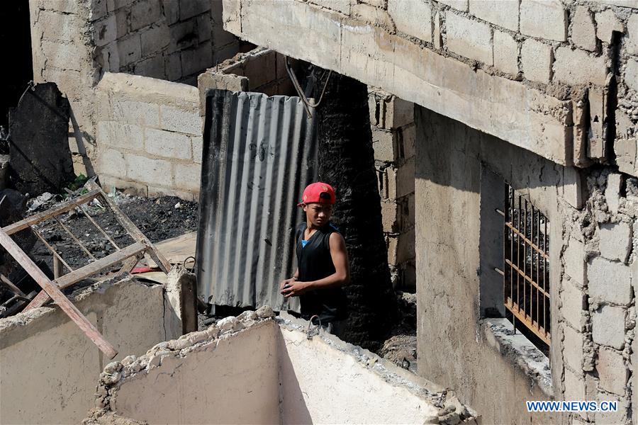 PHILIPPINES-MANDALUYONG CITY-FIRE