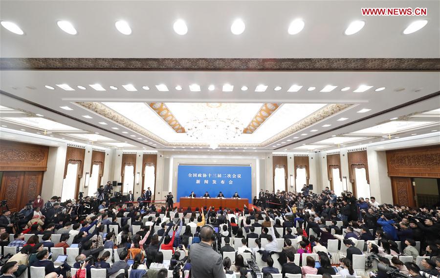 (TWO SESSIONS)CHINA-BEIJING-CPPCC-PRESS CONFERENCE (CN)