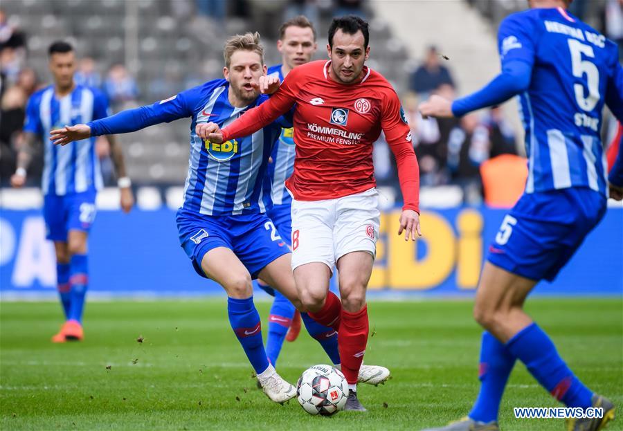 (SP)GERMANY-BERLIN-SOCCER-BUNDESLIGA-HERTHA VS MAINZ