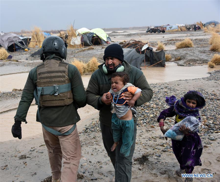 AFGHANISTAN-KANDAHAR-EVACUATION OPERATION-FLOOD