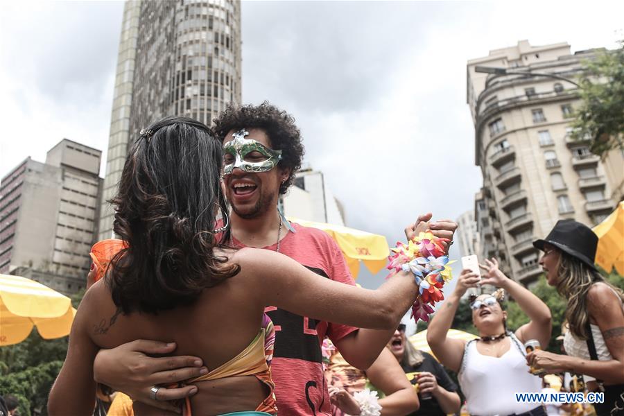 BRAZIL-SAO PAULO-CITIZENS-CARNIVAL