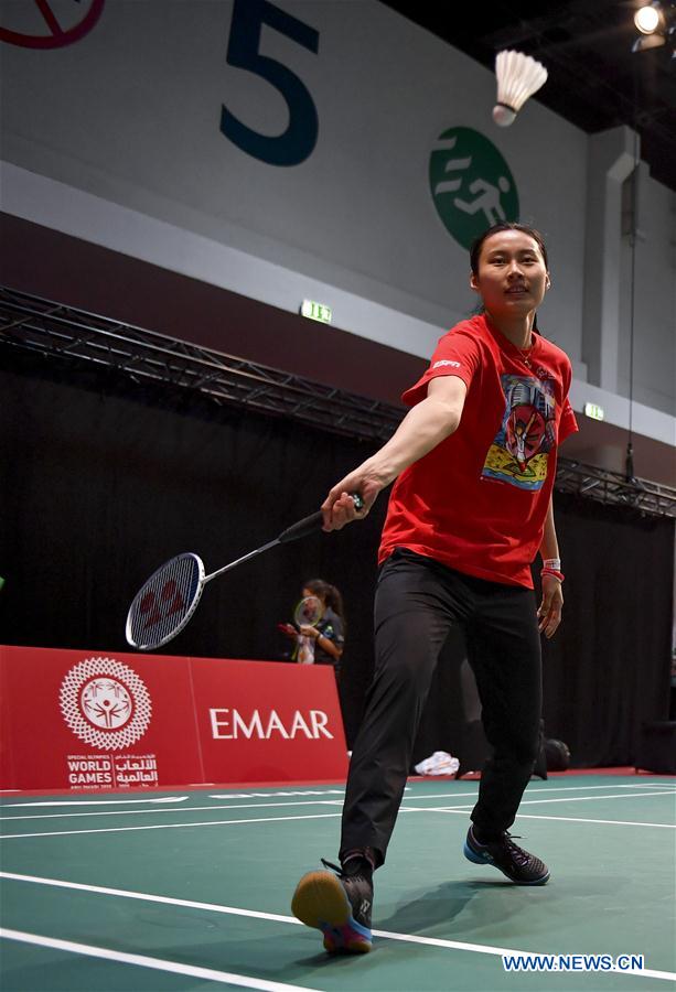 (SP)UAE-ABU DHABI-SPECIAL OLYMPICS-UNIFIED BADMINTON