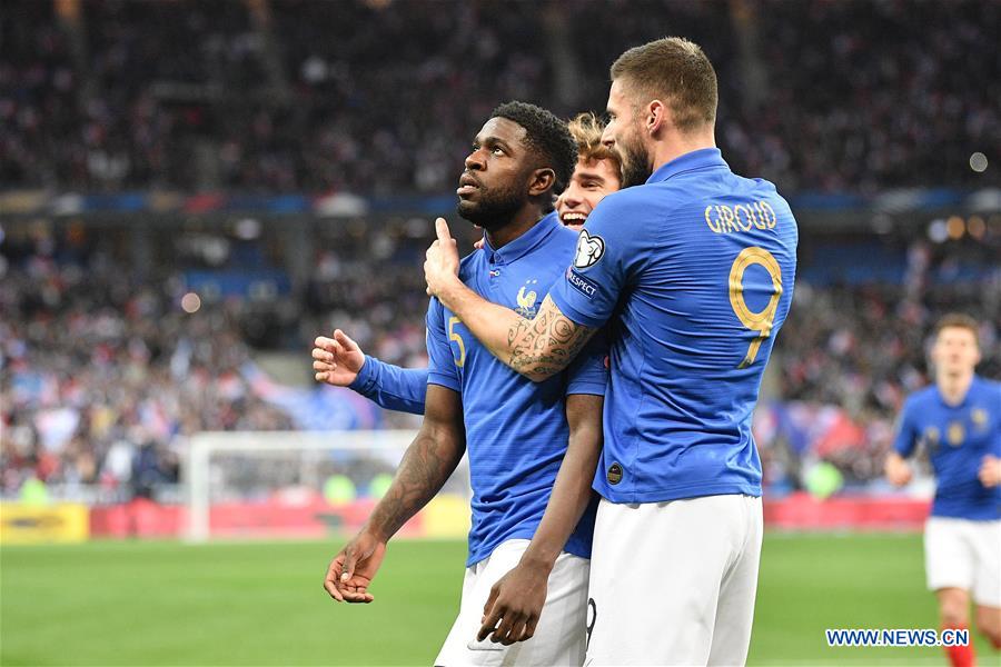 (SP)FRANCE-PARIS-UEFA EURO 2020 QUALIFIER-GROUP H-FRANCE VS ICELAND