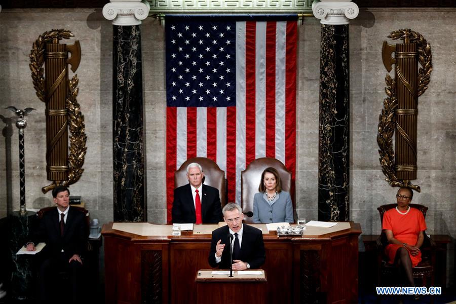 U.S.-WASHINGTON D.C.-NATO-JENS STOLTENBERG