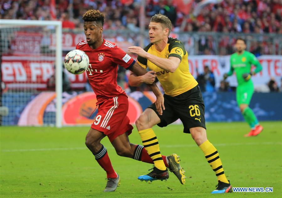 (SP)GERMANY-MUNICH-SOCCER-BUNDESLIGA-BAYERN MUNICH VS DORTMUND