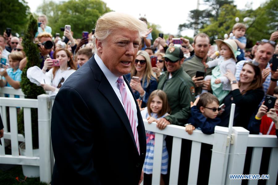 U.S.-WASHINGTON D.C.-WHITE HOUSE-EASTER EGG ROLL