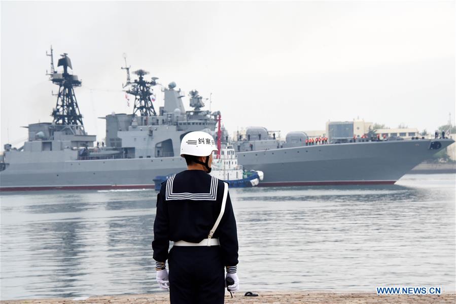 CHINA-QINGDAO-SINO-RUSSIAN-NAVY-EXERCISE (CN)