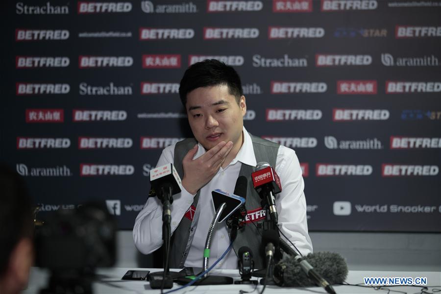 (SP) BRITAIN-SHEFFIELD-SNOOKER-WORLD CHAMPIONSHIP-DAY 10