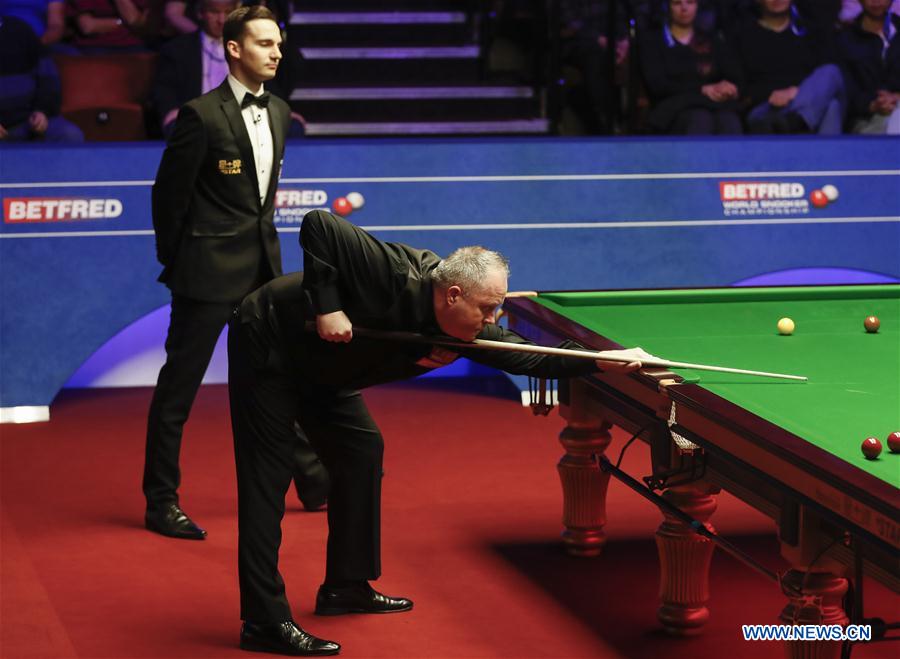 (SP) BRITAIN-SHEFFIELD-SNOOKER-WORLD CHAMPIONSHIP-DAY 15