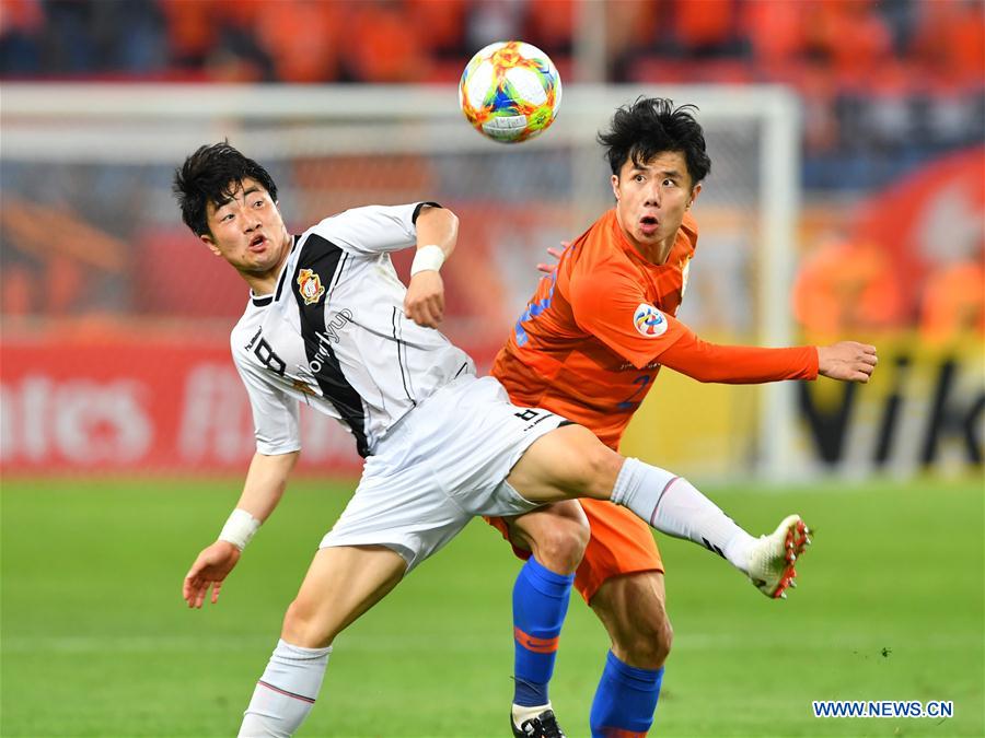 (SP)CHINA-SHANDONG-JINAN-SOCCER-AFC CHAMPIONS LEAGUE-GROUP E