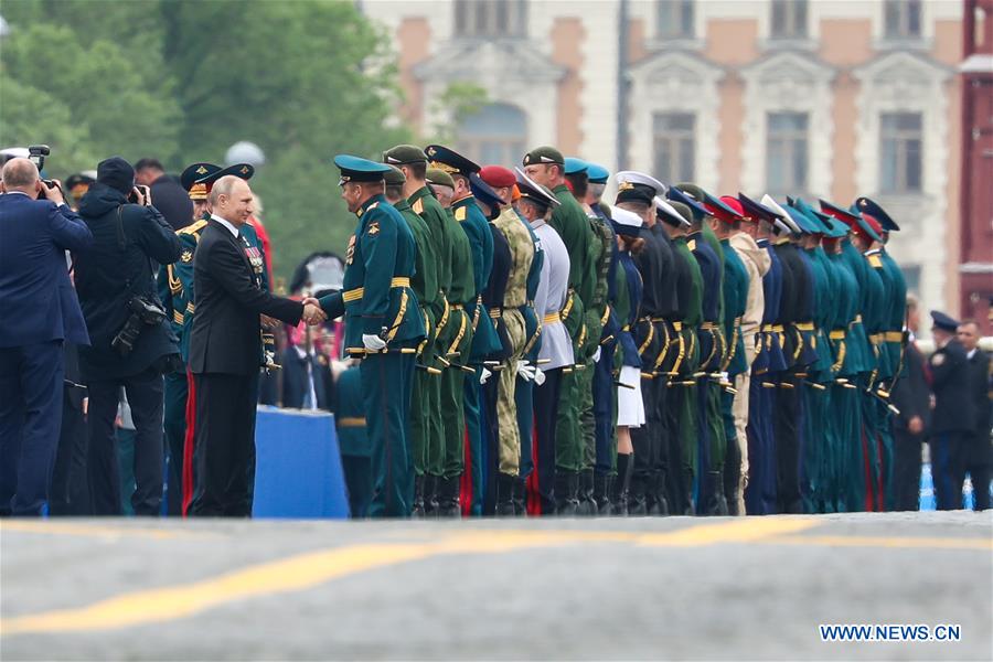 RUSSIA-MOSCOW-VICTORY DAY-PARADE