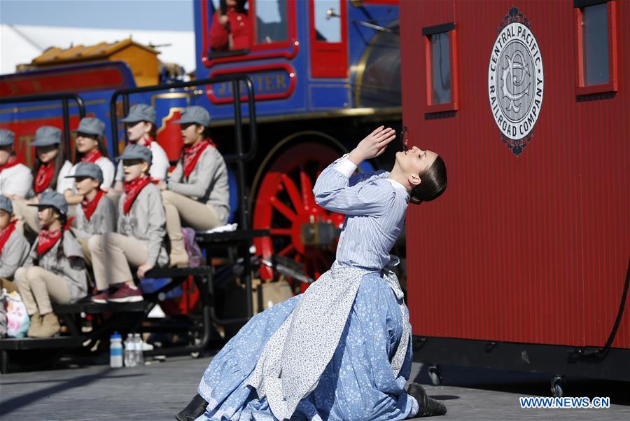 U.S.-SALT LAKE CITY-TRANSCONTINENTAL RAILROAD-ANNIVERSARY