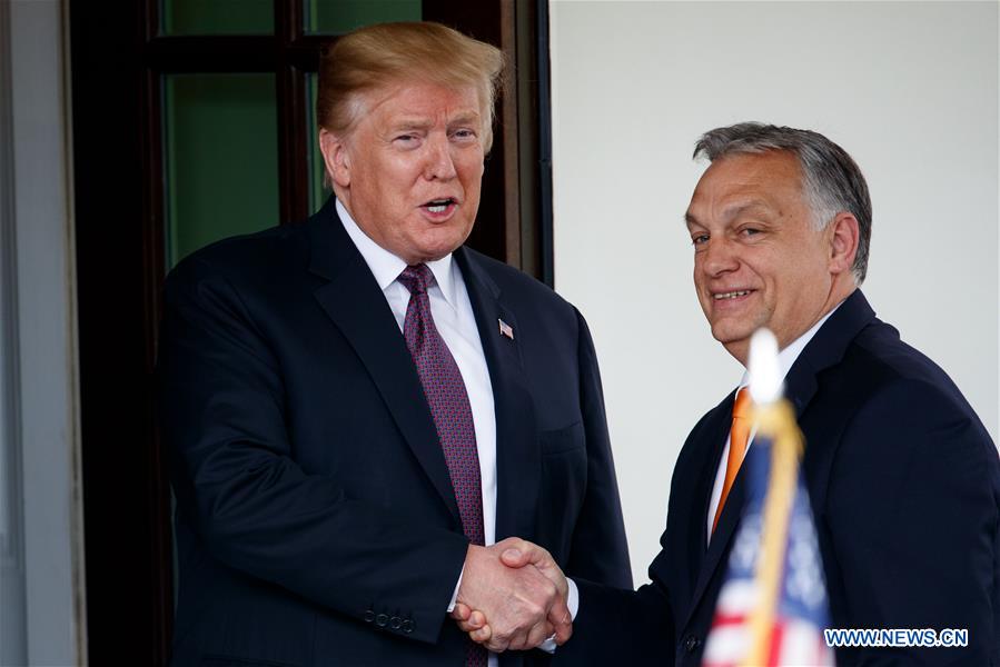 U.S.-WASHINGTON D.C.-TRUMP-HUNGARY-PM-MEETING