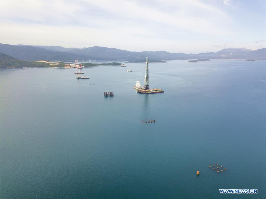 CROATIA-KOMARNA-PELJESAC BRIDGE-CONSTRUCTION