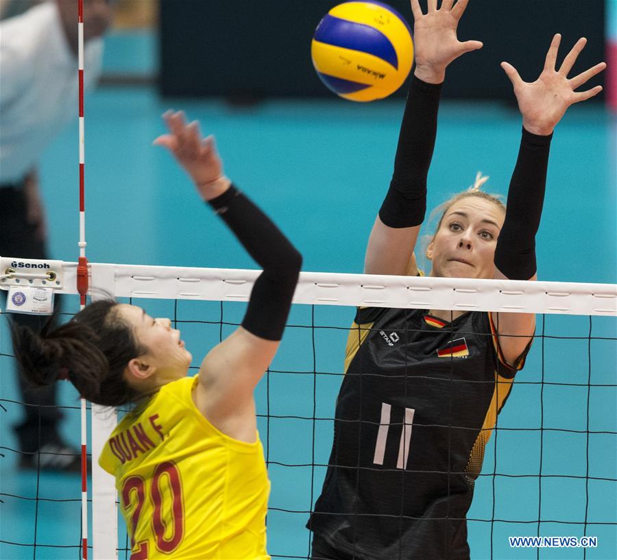 (SP)SWITZERLAND-MONTREUX-VOLLEYBALL-MASTERS WOMEN-GER VS CHN