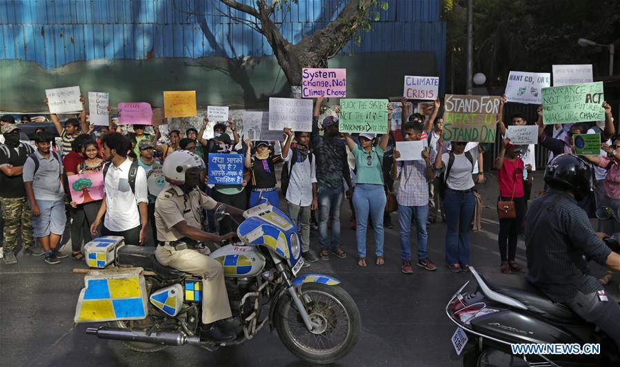 INDIA-MUMBAI-STRIKE-GLOBAL CLIMATE STRIKE