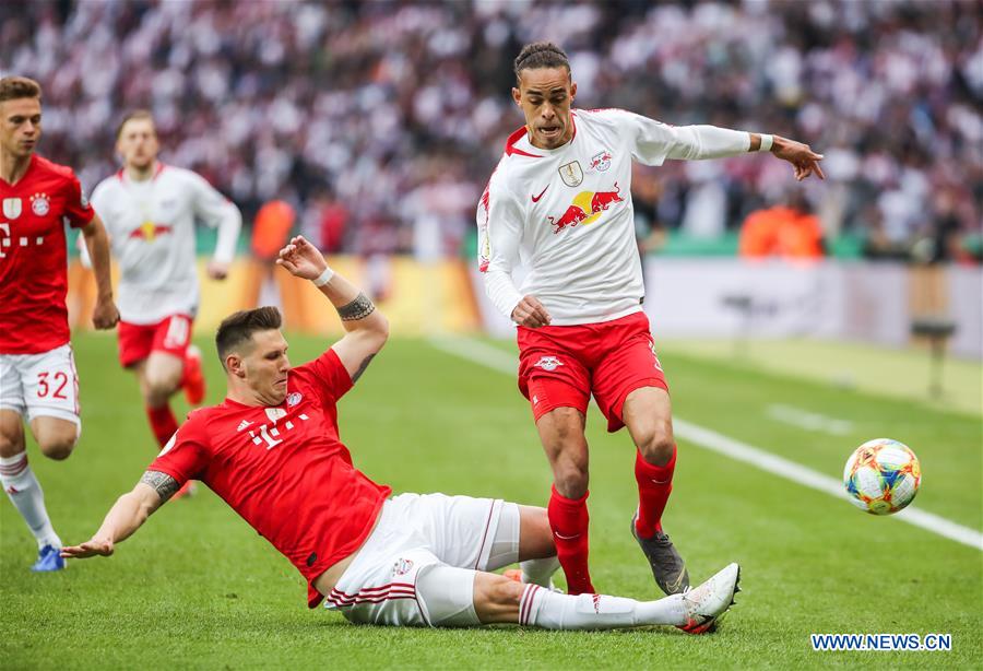 (SP)GERMANY-BERLIN-SOCCER-GERMAN CUP-FINAL-LEIPZIG VS BAYERN MUNICH