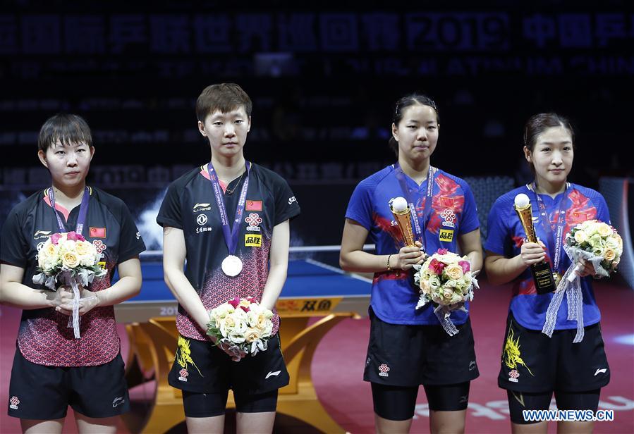 (SP)CHINA-SHENZHEN-TABLE TENNIS-CHINA OPEN-WOMEN'S DOUBLES (CN)