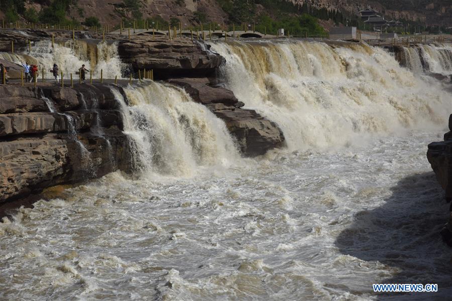 #CHINA-SHANXI-YELLOW RIVER-HUKOU WATERFALL (CN)