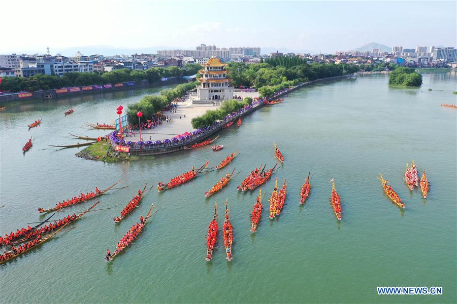 #CHINA-HUNAN-DAOXIAN-DRAGON BOAT RACE (CN)