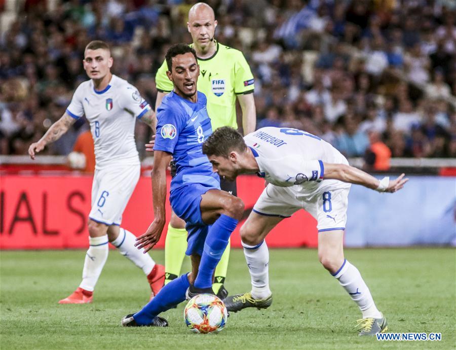 (SP)GREECE-ATHENS-UEFA EURO 2020 QUALIFIER-GROUP J-GREECE VS ITALY