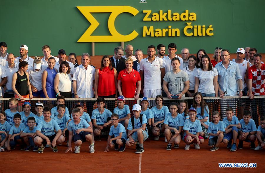 (SP)CROATIA-ZAGREB-HUMANITARIAN SPORTS EVENT-GEM SET CROATIA