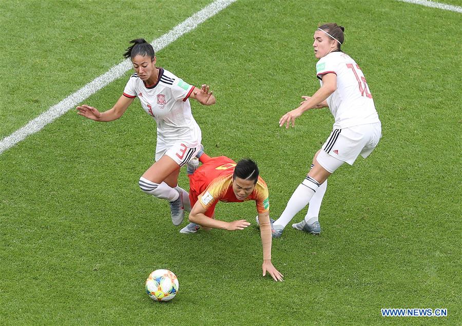 (SP)FRANCE-LE HAVRE-2019 FIFA WOMEN'S WORLD CUP-GROUP B-CHINA-SPAIN