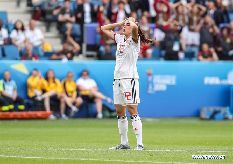 (SP)FRANCE-LE HAVRE-2019 FIFA WOMEN'S WORLD CUP-GROUP B-CHINA-SPAIN