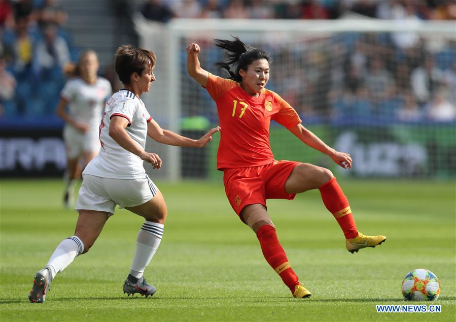 (SP)FRANCE-LE HAVRE-2019 FIFA WOMEN'S WORLD CUP-GROUP B-CHINA-SPAIN