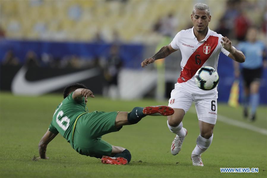 (SP)BRAZIL-RIO DE JANEIRO-SOCCER-COPA AMERICA 2019-BOLIVIA VS PERU