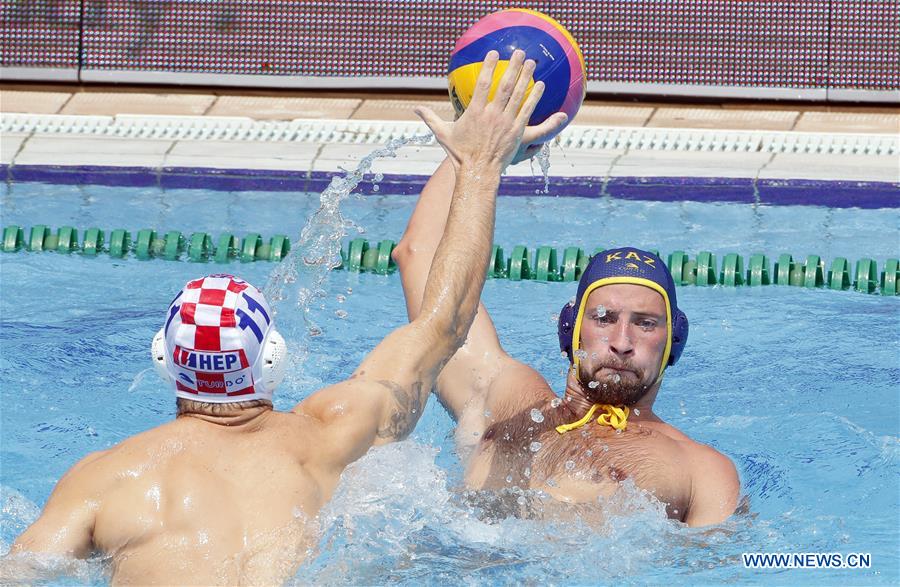 (SP)SERBIA-BELGRADE-WATER POLO-CROATIA VS KAZAKHSTAN