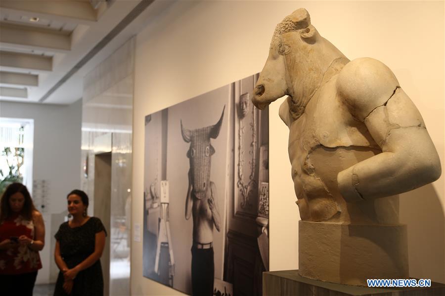 GREECE-ATHENS-MUSEUM OF CYCLADIC ART-PICASSO-EXHIBITION