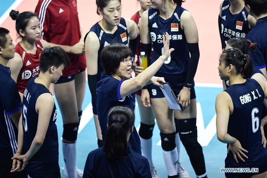 (SP)CHINA-NINGBO-VOLLEYBALL-FIVB NATIONS LEAGUE-CHN VS BUL (CN)