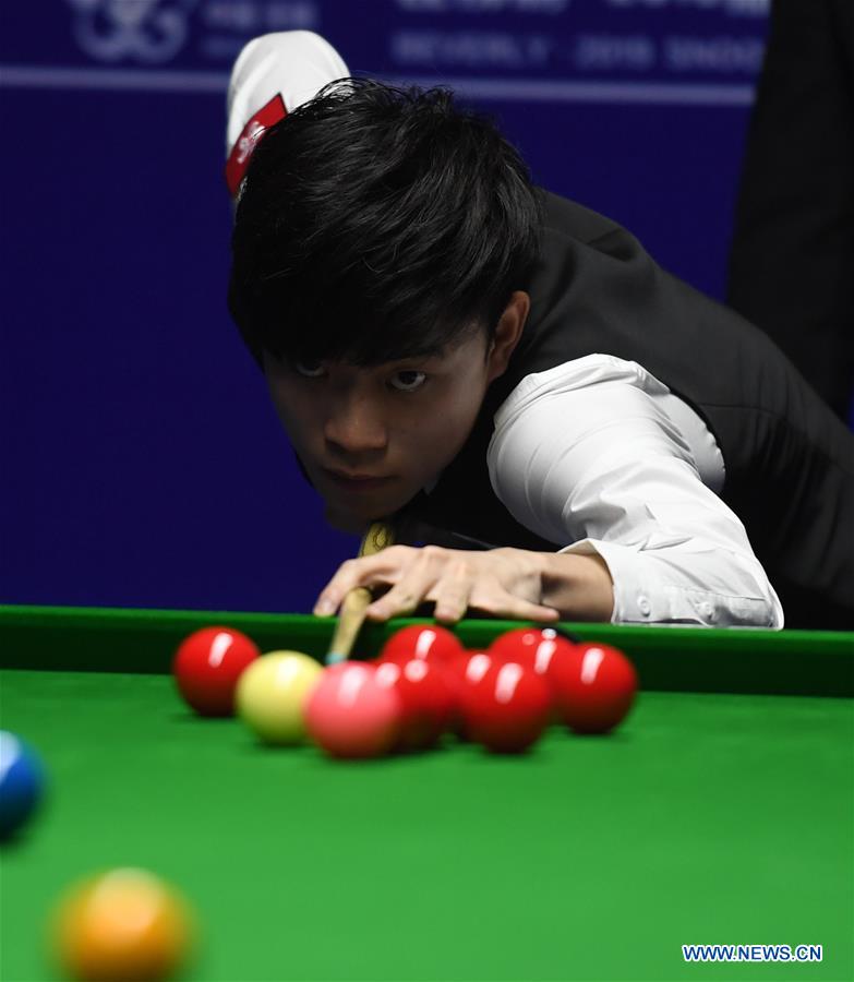 (SP)CHINA-JIANGSU-WUXI-SNOOKER WORLD CUP(CN)