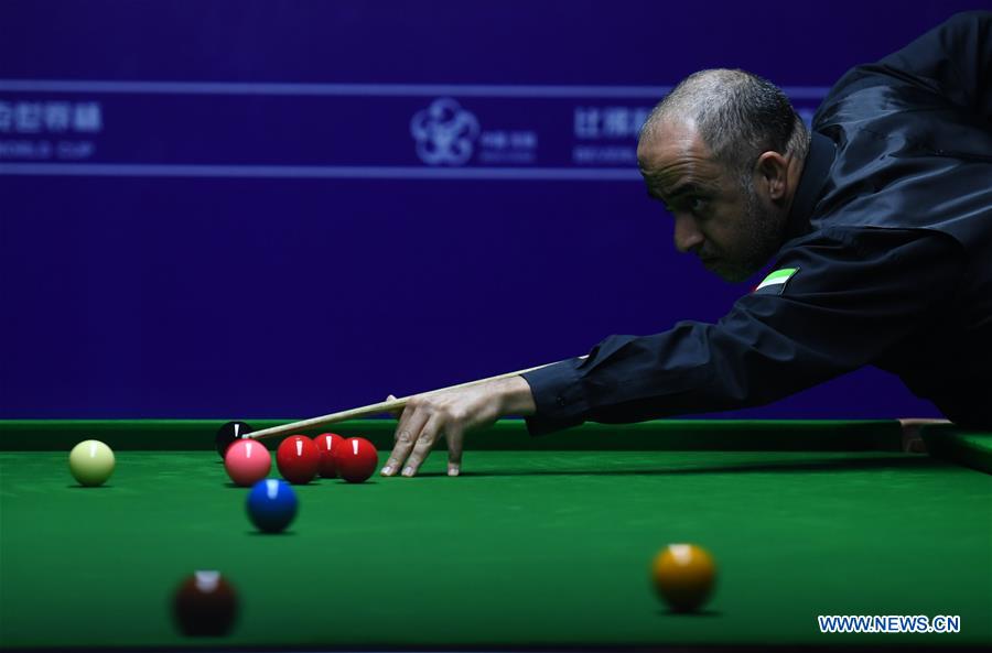 (SP)CHINA-JIANGSU-WUXI-SNOOKER WORLD CUP(CN)