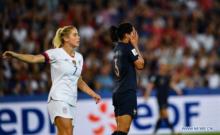 (SP)FRANCE-PARIS-FIFA WOMEN'S WORLD CUP-QUARTERFINAL-FRA VS USA